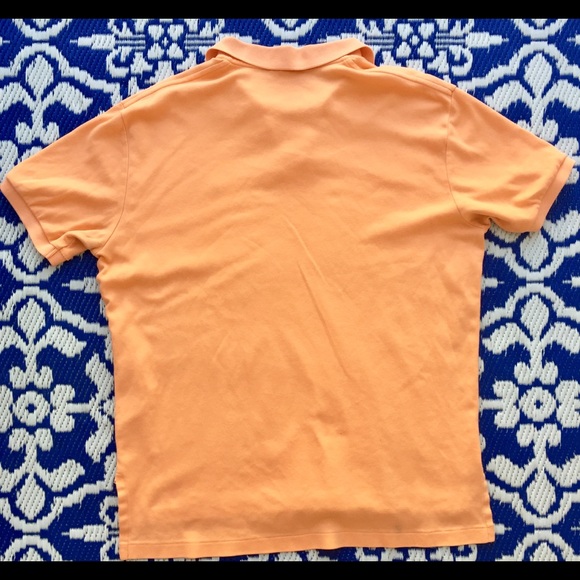 Peach Ralph Lauren Polo Shirt - Large - Picture 4 of 4